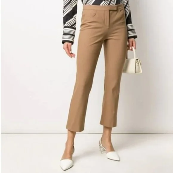 Theory Cropped Tailored Trousers - Picture 3 of 9